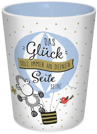 Kaffeebecher Sheepworld Glück 280ml