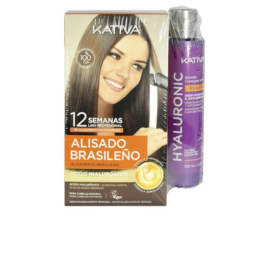 Kativa 8436581013818 Professional Hairdressing Set Brazilian Hyaluronic Straightening - Brand: KATIVA - EAN: 8436581013818