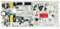 Scheda Di Controllo PCB BCD-326Wgpzm 17131000004602, Compatibile Con Midea, Parti Di Frigorifero E Congelatore.