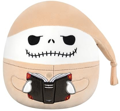 Squishmallows Original 8-Inch Disney Jack Skellington in Pyjamas – Official Jazwares Plush (Little)