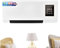 Ventilatore split per aria condizionata, Ventilatore da parete, pompa di calore portatile con funzione di riscaldamento, condizionatore d'aria compatto per la casa (No refrigeration)