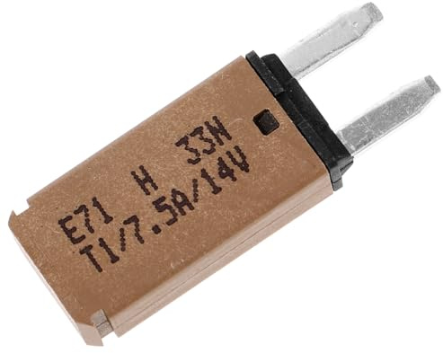 Gogogmee Mini Rückstellbare Auto Sicherung Rv Lkw Schutzschalter Kunststoff Nickel Kupfer Fahrzeug Ersatzteil Camper Sicherungsautomat Sicherungsschutz