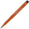 FABER-CASTELL 167488 - Tuschestift Pitt artist pen brush, Strichstärke B, Farbe 188, rötel