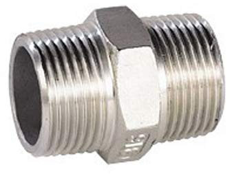 Raccord inox droit à visser - M 1-46 mm - Sféraco