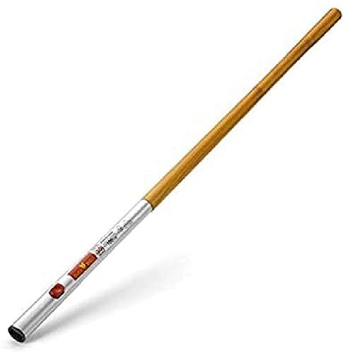 Outils Wolf, Manche en Bois Multi-Star, Plusieurs Tailles possibles, ZM100 (Frêne, 1m) TEAN3272372306104 Argent/Jaune