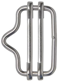 VOSS.farming 5X Band-Verbinder bis 20mm NIRO-Edelstahl (mit Nase) Weidezaun