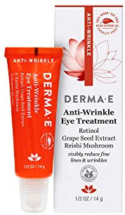 derma e anti wrinkle vitamin a eye cream 0.5 ounce