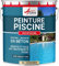 Peinture piscine, bassin béton, ciment, décoration, imperméable, bleu, blanc, gris, grise, jaune sable, noir, vert : Arcapiscine - 10 L Jaune Sable - RAL 1002 - ARCANE INDUSTRIES
