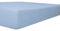 Kneer Spannbettlaken, Spannbetttuch, Easy-Stretch Qualität 25 Größen 180 x 200-200 x 220 cm eisblau