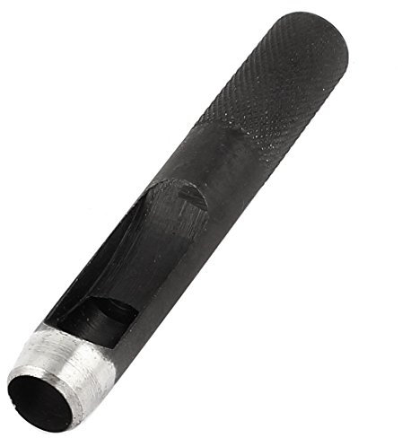 Aexit 11mm Körner & Locheisen Durchmesser DIY Lederguertel Uhrarmband Dichtung Locher Locheisen Locheisensatz