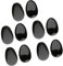 Fenteer Professionale Cache-oreilles Bouclier Protecteur Coiffure Coloration Bonnets de Douche de Bain, 5 Paires