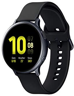 Samsung - Montre Galaxy Watch Active 2 Bluetooth - Aluminium 44 mm - Noir Carbone - Version Française