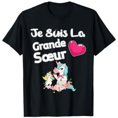 Je Suis La Grande Soeur Cadeau T-Shirt