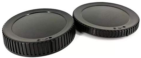 SHOTAY hintere Objektivabdeckung + vordere Gehäusekappe der Kamera für N-ikon Z-System Z7 Z6 Kamera Z-Mount-Objektive FTZ-Mount-Adapter Ersetzen Sie BF-N1 LF-N1