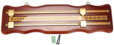 PRATYAHARA Anzeigetafel Anzeigetafel Snooker Anzeigetafel International gebeiztes Holz Anzeigetafel weinrot