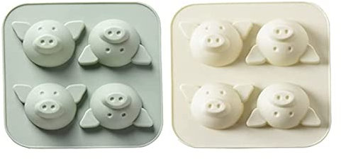 Moldes de bricolaje hechos a mano for hacer arte, moldes de silicona for chocolate, moldes for tartas for gelatina, gominolas, galletas, dulces, pudín, cubitos de hielo, jabón, huella de bebé, molde a