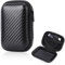 NHPY 1 Stück Festplattentasche, Festplatten Case HDD Case Für 2,5 Zoll Festplatten Und Ssd, Tasche Hülle Für Portable,Extreme Portable Tasche Hülle, Hart Reise Tragen Etui Case