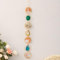 7 Chakra Kristalle Aufhänger Deko Sonnenfänger Anhänger Natürlich Edelsteine Wandbehang Ornament Wandbehang,Yoga Wandkunst,Mandala Ornamente für Schlafzimmer(Bunte 7Ringe)