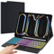 for iPad Pro 11-inch (M4) 2024 Keyboard Case: 3 Zone 7 Colours Backlit Detachable Keyboard with Smart Trackpad | Wireless Keyboard Folio Book Cover with Pencil Holder for 2024 iPad Pro 11.0 M4