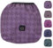 NETPROSHOP Steigbügelschoner mit Fleecefutter zum Schutz des Sattels, Farbe:Amethyst
