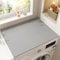 Highdi Housse de Protection pour Machine à Laver Top, Coussin de Machine à Laver Antidérapant Housse de Machine à Laver pour Machine à Laver Sèche-Linge (Gris,65x90cm)