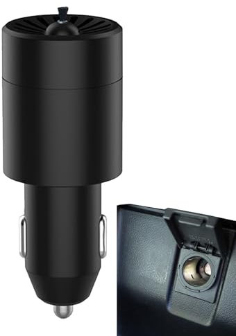 Purificador de aire para automóvil - Purificador de aire para automóvil de 12 V, ambientador para vehículo | Purificador de aire para coche pequeño, ionizador de aire para coche, purificador de aire p