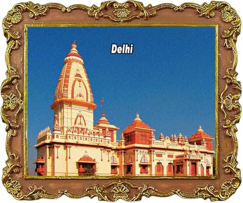 Delhi Kühlschrankmagnet, Motiv: Touristen-Souvenir, Kühlschrank-Dekoration, Magnet