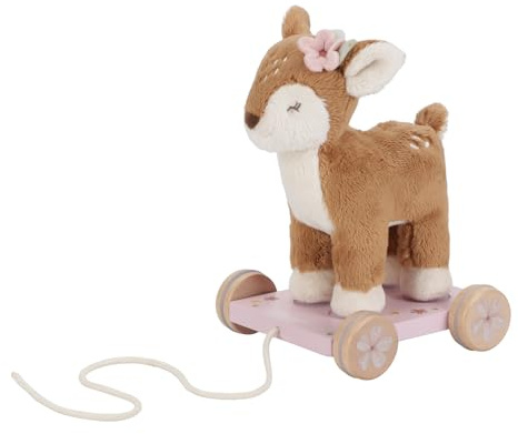 Little Dutch Nachziehtier mit abnehmbaren Stofftier REH - Fairy Garden
