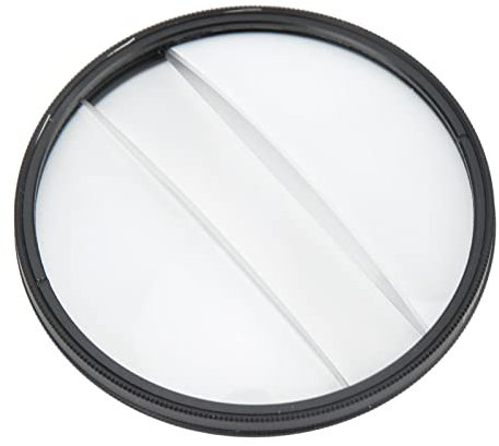 Kamera Spezialeffekt Filter Doppel Halbmondglas Split Diopter Kaleidoskop Prisma Objektiv 77mm Mount Fotografie SLR Accessoire