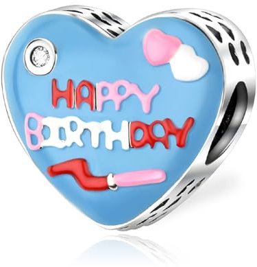 LaMenars Up House Bruno Donald - Charm a forma di fumetto per braccialetti e ciondoli in argento 925 per collane con ciondoli per festa della mamma, compleanno, regalo di Natale, Argento