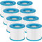 Vokowin 8 Stück Whirlpool-Filter Ersatz für Arebos Whirlpool aufblasbares Spa, Schraubenpatrone für Infinite Spa-Filter, Clever Spa 75 * 100mm Pool-Filterpatrone
