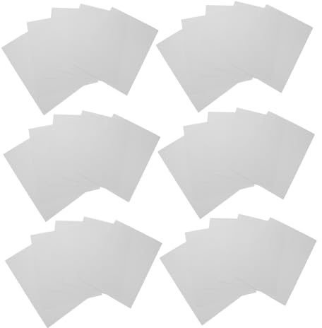 Toyvian Feuilles Autocollantes pour Puzzles A4 Mat 50 Feuilles Adhésif Transparent Protection Solide Amateurs Et Familles Loisirs Créatifs Conservation sans Dégâts