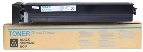 Cartouche de toner noire compatible avec 758 808 TN, 1 pièce pour TN812