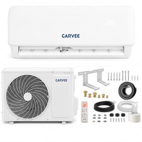 24000 BTU Split Inverter Anlage 7,2 kW Kühlen & Heizen | A++ Effizienz, R32, WiFi App Steuerung, leise | Bis 110 qm Nutzfläche, mit sämtlichem Montagezubehör