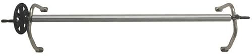INTERNATIONAL COVER POOL Enrollador de Manta térmica de Piscina para Pared. Ajustable hasta 5,5m con Tubo de 80mm. Comodo Y FACIL DE Montar