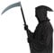 Scythe Large 70 cm Plastic Halloween Scary Horror Fancy Dress Costume Accessory (Costume Accessory)