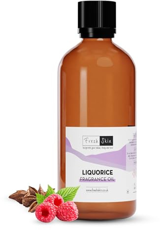 Freshskin Beauty LTD | 100ml Liquorice Fragrance Oil - Candles, Bath Bombs, Soap Making, Reed Diffusers & Wax Melts - Cosmetic Grade - Vegan Friendly - A Rich, Complex, & Long Lasting Scent!