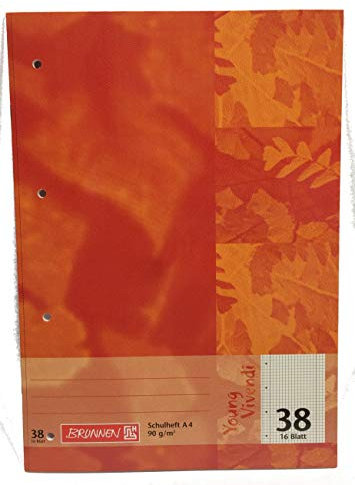 Brunnen Heft A4/16 Bl. Lin. 38 YoungViv [Bürobedarf & Schreibwaren] [Spielzeug]