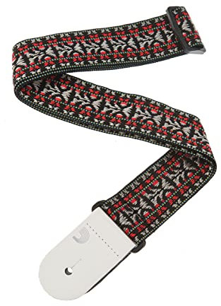 D'Addario Planet Waves 50G01 Gewebegurt Nylongewebe Cotton Strap Collection Hootenanny 2 Länge: 1530mm Breite: 50mm