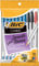 BIC Cristal Ball Stick - Bolígrafos de punta media (0.039 pulgadas), colores surtidos, paquete de 10, ideales para la escritura diaria (MSP101-AST)
