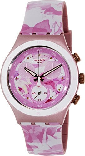 Watch Swatch Irony Chrono YCP1001 ROSE JUNGLE
