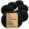HANSA-FARM | 100% Baby Alpakawolle in 50+ Farben (kratzfrei) - 300g Set (6 x 50g) - weiche Alpaka Wolle zum Stricken & Häkeln in 6 Garnstärken by Hansa-Farm - Schwarz