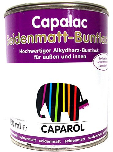 Caparol Capalac Buntlack seidenmatt, 0,75 Liter in Moosgrün