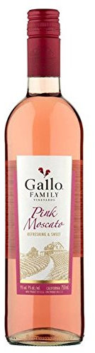 Gallo Family Vineyards Pink Moscato 75cl - (Pack of 6)