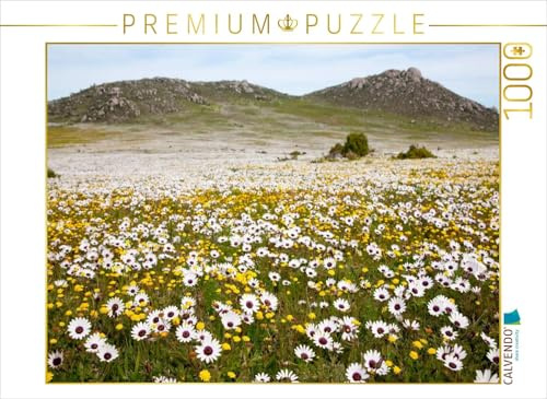 CALVENDO Puzzle Blumenwiese im Westcoast Nationalpark | 1000 Teile Lege-Größe 64 x 48 cm Foto-Puzzle für glückliche Stunden