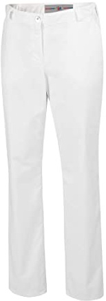 BP 1644-686-21-58n Hosen für Frauen, mit elastischen Seiten, 230,00 g/m² Stoffmischung mit Stretch, weiß, 58n