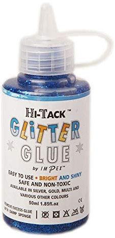 Glitter Glue Royal Blue 50ml