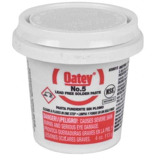 Oatey 30013 No. 5 Flux, 4-Ounce