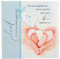 Depesche 4907-049 Emotions Glückwunsch-Karte zur Geburt, elegante Grußkarte mit passendem Spruch und Innentext, inkl. Umschlag, 17 x 16,5 cm