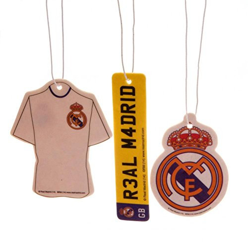 Real Madrid CF Lufterfrischer (3 Stück/Packung) (Einheitsgröße) (Bunt)